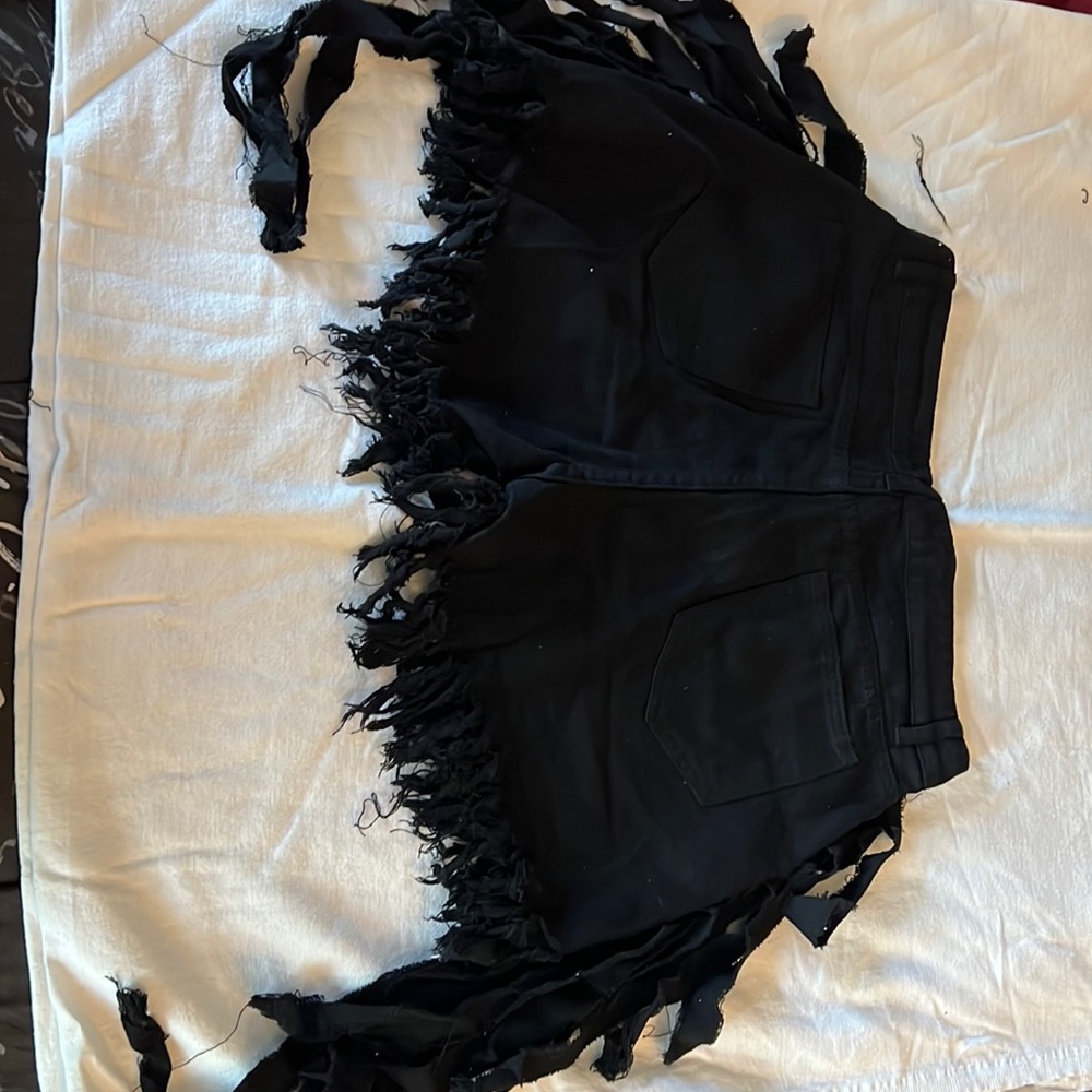 BRAND NEW …Large Booty Shirts (tattered pieces on the side)